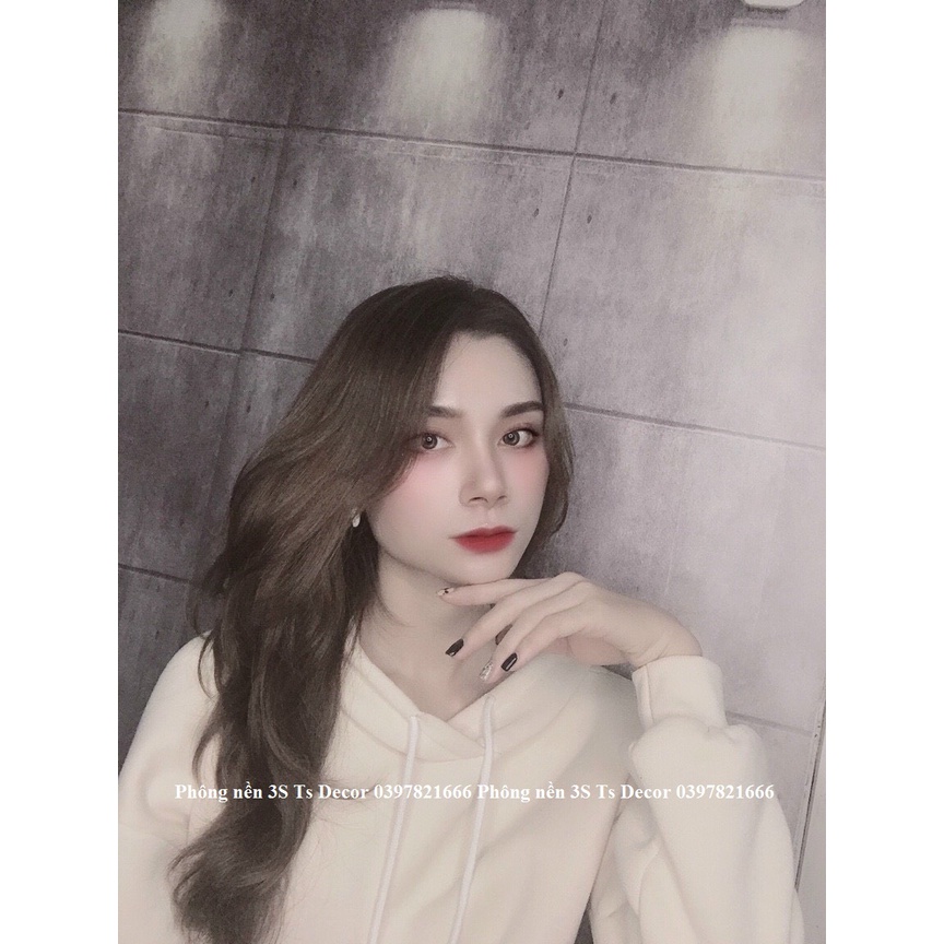 Phông Nền Chụp Ảnh và Livstream Xi Măng Bê Tông 3D 5D