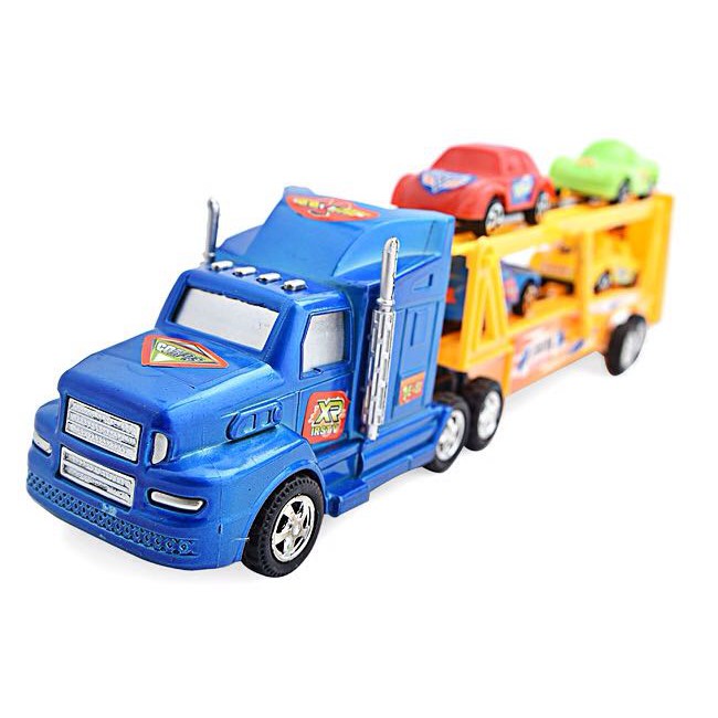 XE CONTAINER CHỞ XE CON -