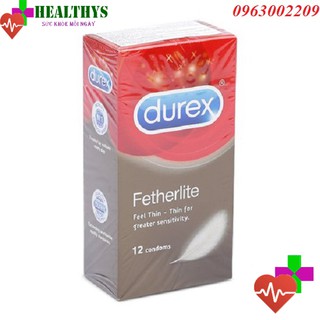 [ Chính Hãng ] Bao cao su Durex Fetherlite Ultima 12 bao Kéo dài thời gian yêu