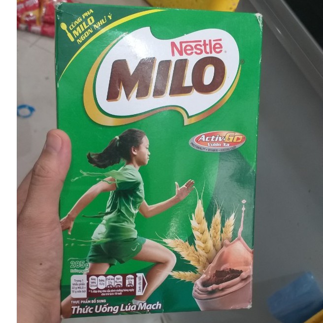 Sữa Bột Milo Hộp Giấy 285g