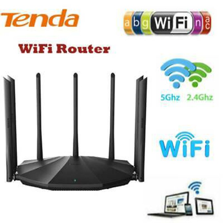 Router wifi 7 râu tenda AC23 AC2100M 5Ghz xuyên tường 5dBi - Bảnh hành 12 tháng | BigBuy360 - bigbuy360.vn