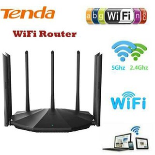Bộ phát wifi Router 7 râu ăng ten Tenda AC23 Dual Band cao cấp 2 băng tần 5gHz 2.4gHz Mimo 4x4 6dBi youngcityshop 30.000