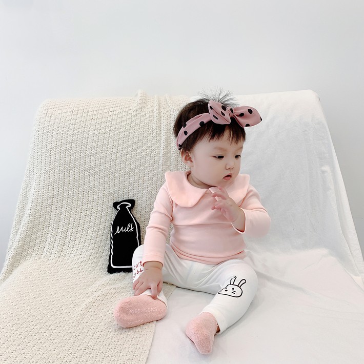 Áo Thun Dài Tay Thời Trang Dành Cho Bé Gái