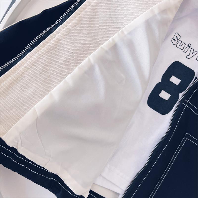 Áo khoác thể thao phong cách Hàn Quốc thời trang xuân thu cho bé trai 2023