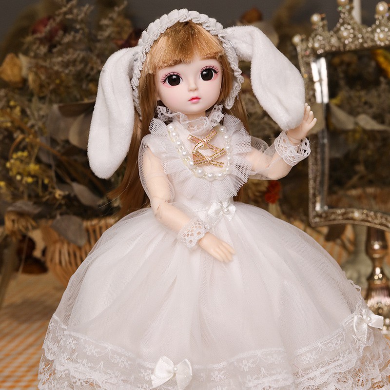 Búp Bê BJD 30cm 1 / 6 21 Khớp Nối Có Thể Tháo Rời Dễ Thương