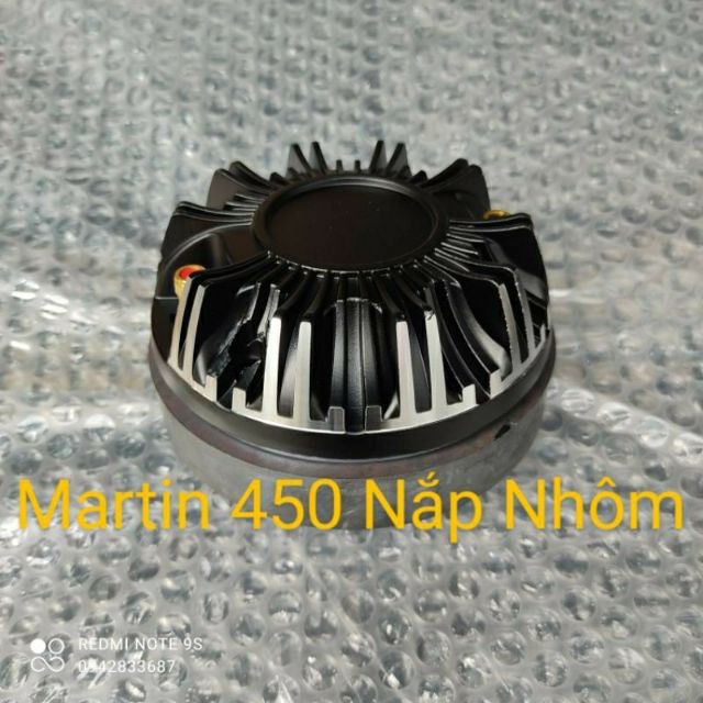 Củ Trebel Chép 450 Martin Nắp Nhôm Cao Cấp (1Cái) - Dùng Lắp Ráp Loa Kéo Loa Điện Công Suất Lớn