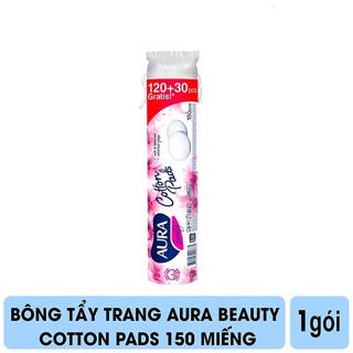 Bông tẩy trang Aura Nga 150 miếng