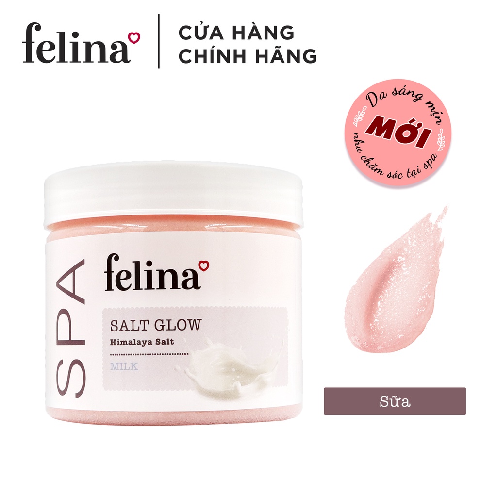 Muối Tắm - Gel Tẩy tế Bào Chết BoDy Felina Đủ Loại 500g - 220g