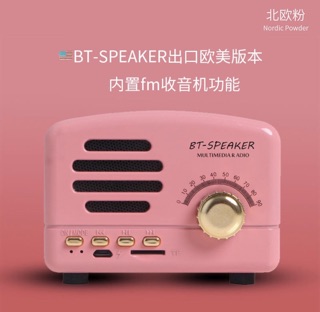 Loa Retro - Bluetooth