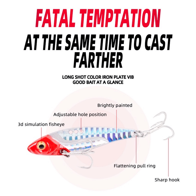Mồi Câu Cá Nhân Tạo 3D 8g / 13g / 16g Chuyên Dụng