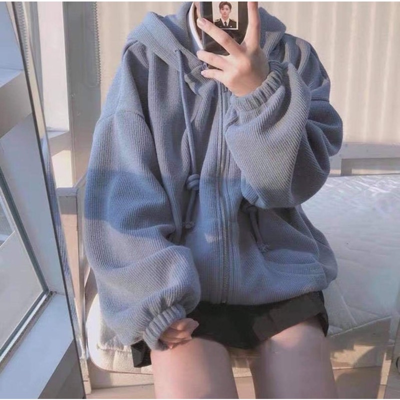 [AONI]Áo khoác nỉ HODIE trơn🌸DAQUY20🌸áo khoác nỉ trơn hotren màu đẹp | BigBuy360 - bigbuy360.vn