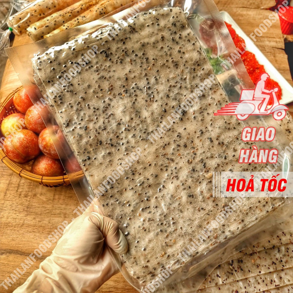 Bánh Tráng Mè Đặc Sản Phan Rang - Xấp 90-100 Cái