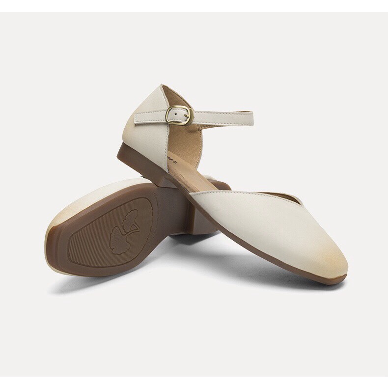 GIÀY NỮ SANDAL MẪU MƯỚI MŨI VUÔNG CHO HOC SINH E12