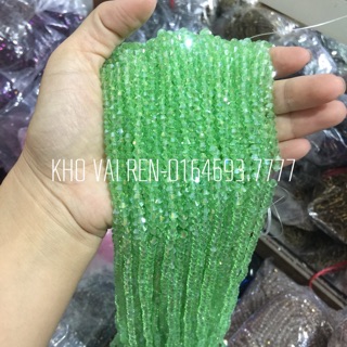 Hạt pha lê cườm kết áo