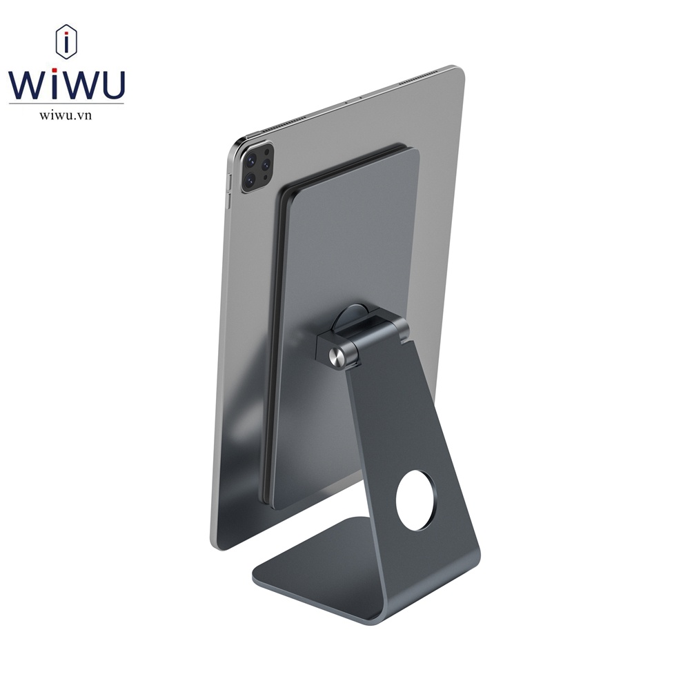 Wiwu Stand  For IPad Pro 11 inch , 12.9  M1 . Kệ hút nam châm xoay 360 dành cho IPad Pro 12.9 2021 cao cấp chính hãng