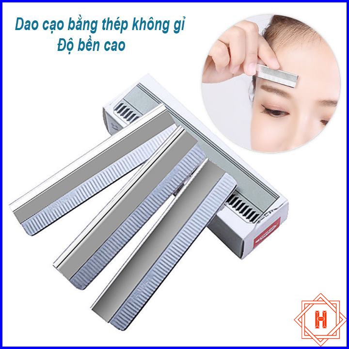 et 10 Lưỡi Dao Cạo Lông Mày SPECIAL Đa Năng { H }