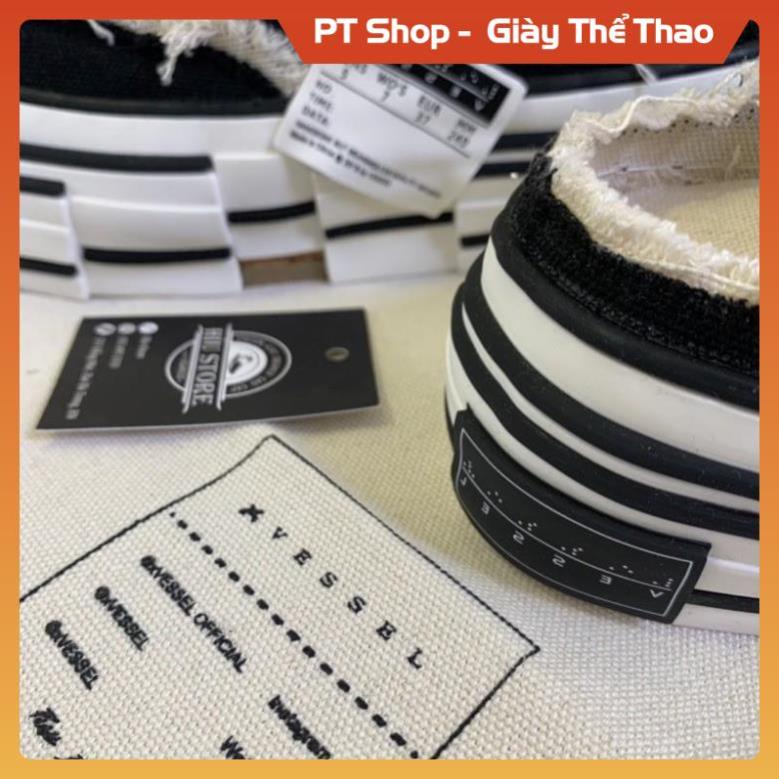 Giầy và đặp gót  xvessel đẳng cấp hàng 1:1, Giày nam nữ Full phụ kiện Sneaker