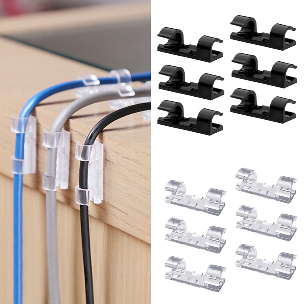 Set 20 / 40 Giá Đỡ Dây Cáp Tự Dính K23