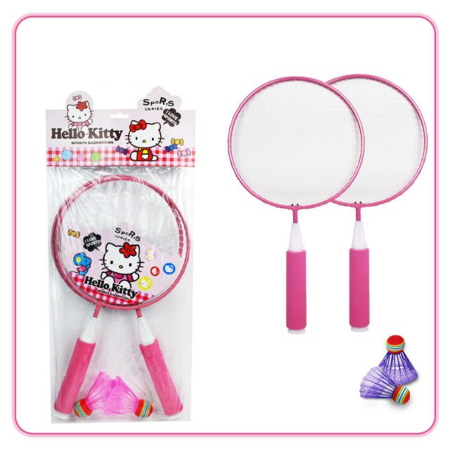 Bộ vợt đánh cầu lông 2 trong 1 tiện lợi phù hợp cho bé trai và bé gái + Tặng kèm 2 quả cầu