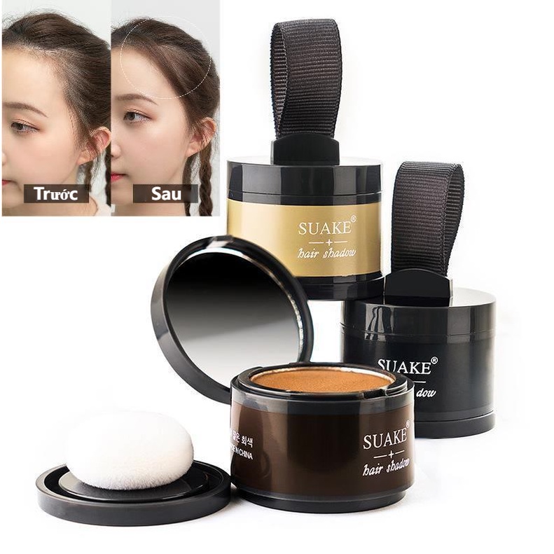 Phấn che khuyết điểm tóc SUAKE dành cho đầu hói, bò liếm, tóc thưa nội địa Trung