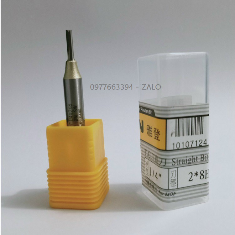 Dao cắt alu gương 2 me thẳng