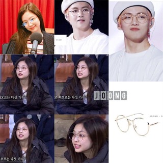 kính gọng vàng jennie