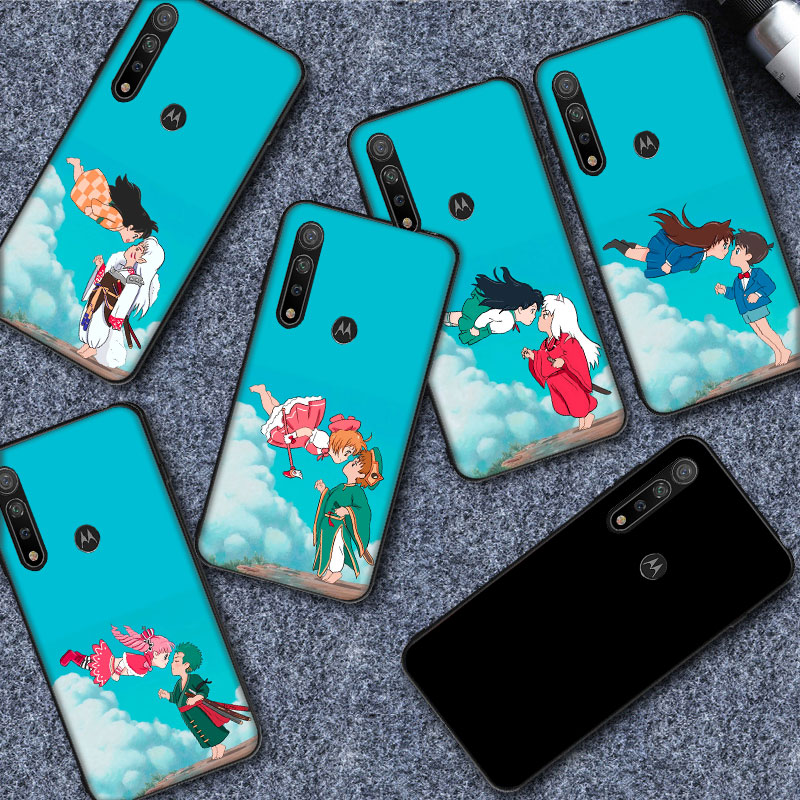 2021 Boutique Phone Case Moto G 5G G9 E7 Play Plus Power Soft Silicone Cover Anime flying to you