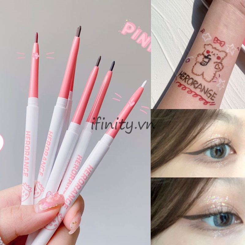 [Hàng mới về] Bút kẻ mắt dạng gel HERORANGE chống thấm nước màu sắc tùy chọn
