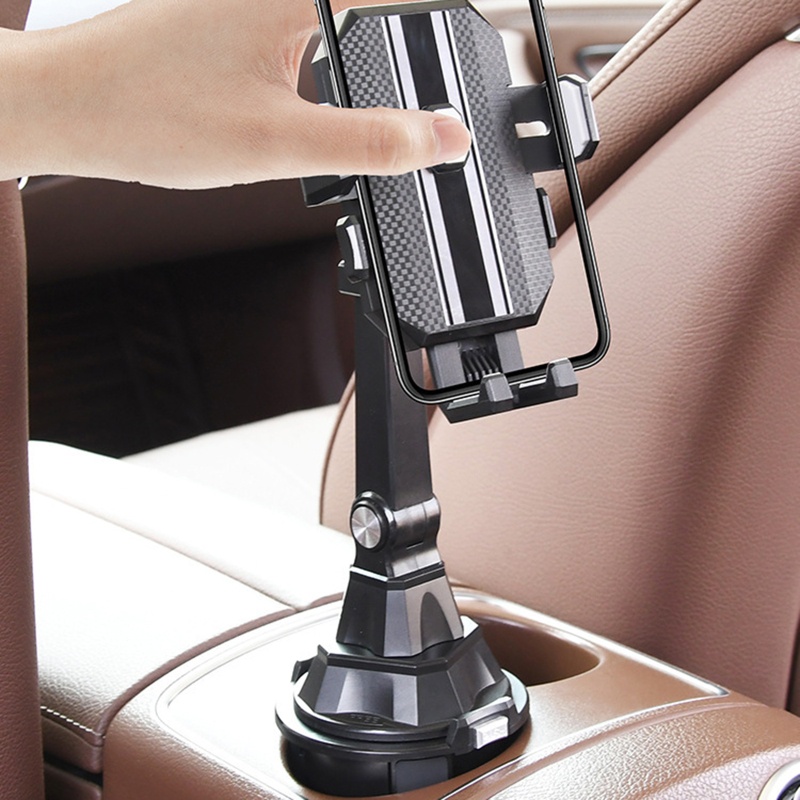 Giá Đỡ Cốc Nước / Điện Thoại Bằng Silicon Chống Trượt Tiện Dụng Cho Xe Hơi