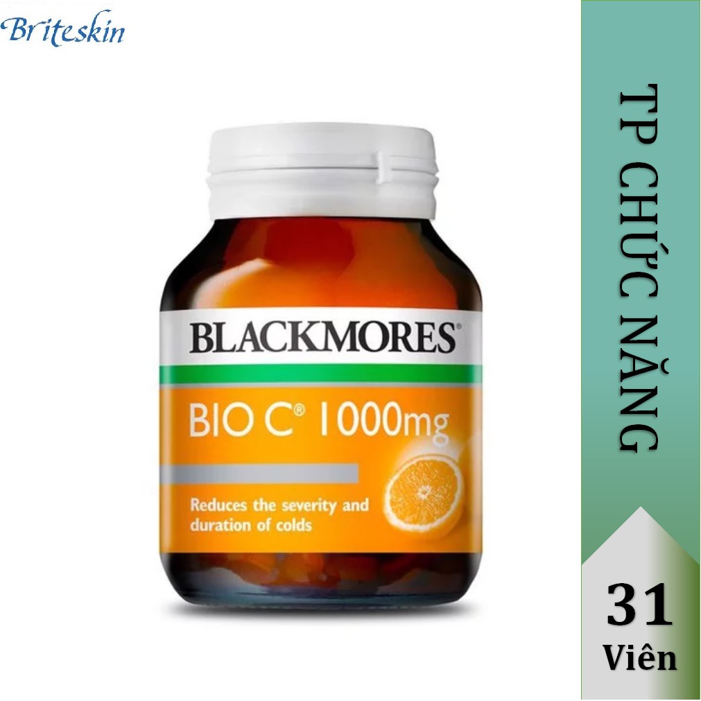 Viên Uống Bổ Sung Vitamin C Blackmores Bio C 1000mg (Hộp 31 viên)