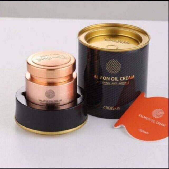 Kem dưỡng cá hồi Cre8skin Salmon Oil Cream Hàn Quốc