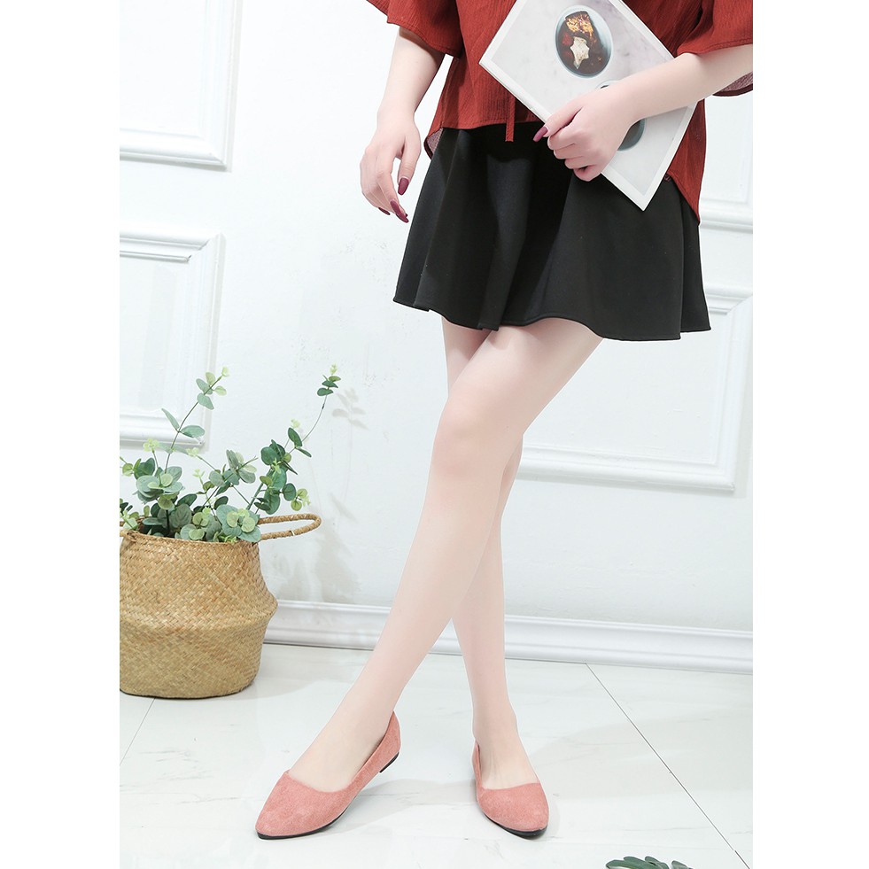 Giày Búp Bê Mũi Nhọn Size Lớn 41-43 Thời Trang Cho Nữ 40-42 | BigBuy360 - bigbuy360.vn