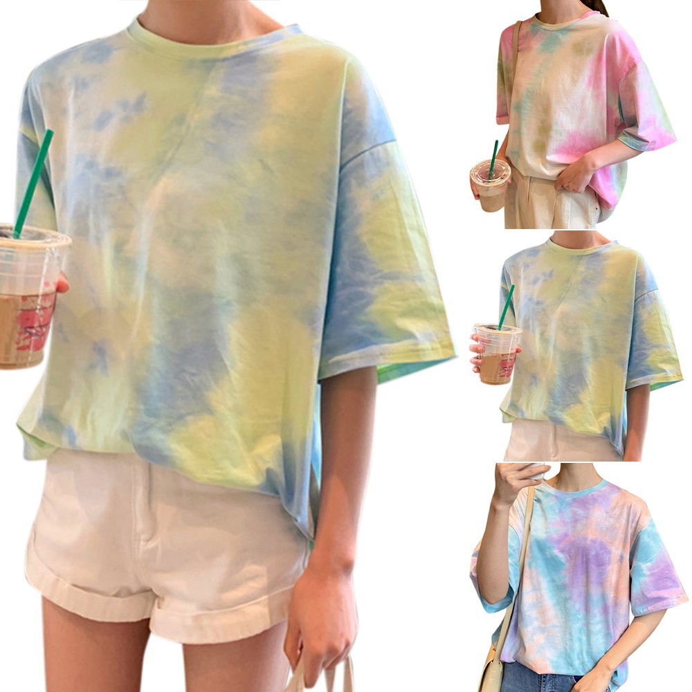 Áo Thun Tay Ngắn Phong Cách Hàn Quốc