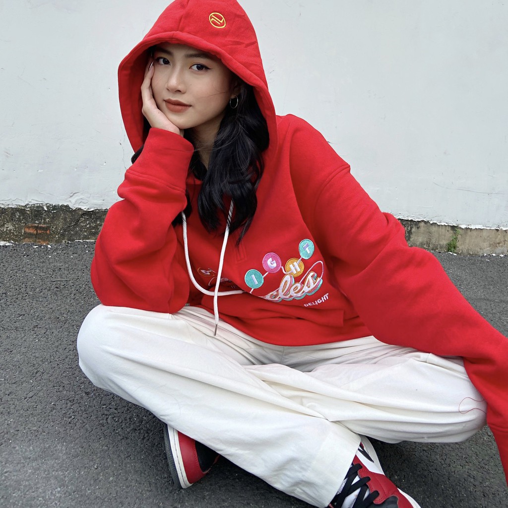 [Mã WABRWA15 giảm 15% đơn 300K] THELSTUDIOS - Áo Hoodie thêu Delight | BigBuy360 - bigbuy360.vn