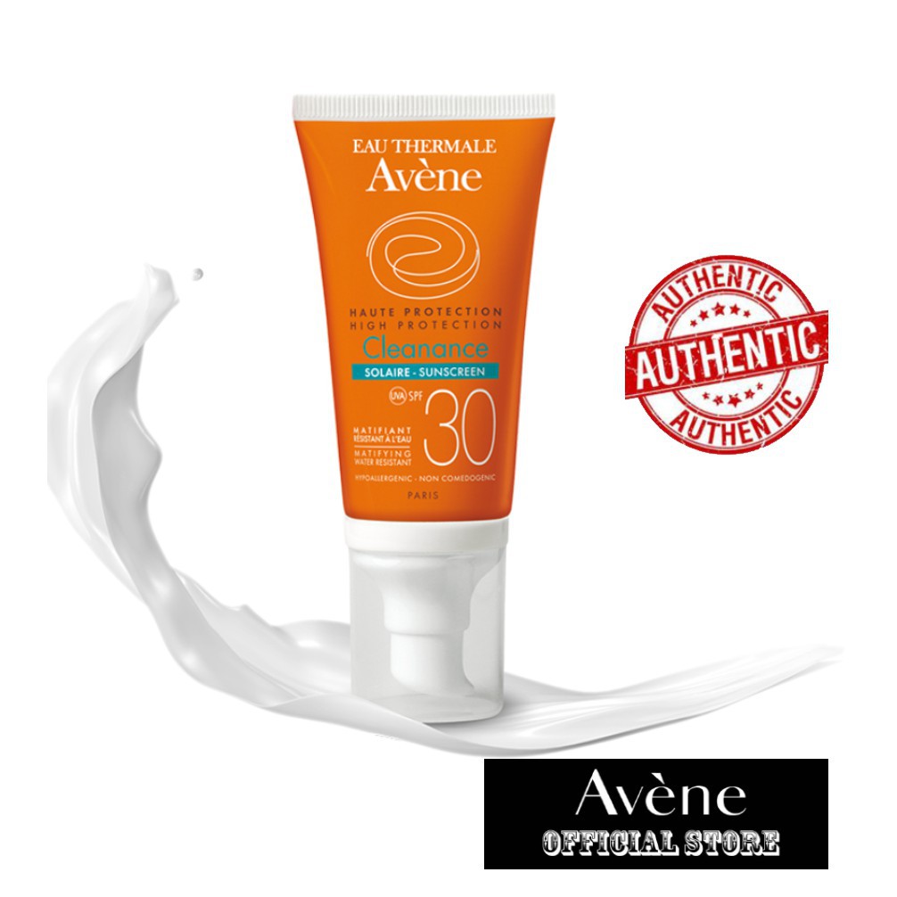 KEM CHỐNG NẮNG CHO DA NHỜN MỤN AVENE HIGH PROTECTION CLEANANCE SUNSCREEN SPF30 50ML CHÍNH HÃNG - 7718