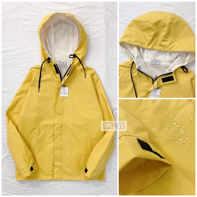 Áo Khoác Dù Jacket Wet Trượt Nước Nhẹ | Vải Dù Cao Cấp 2 Lớp Mảnh | Áo Khoác Dù Nữ Có Nón | Unisex | BigBuy360 - bigbuy360.vn