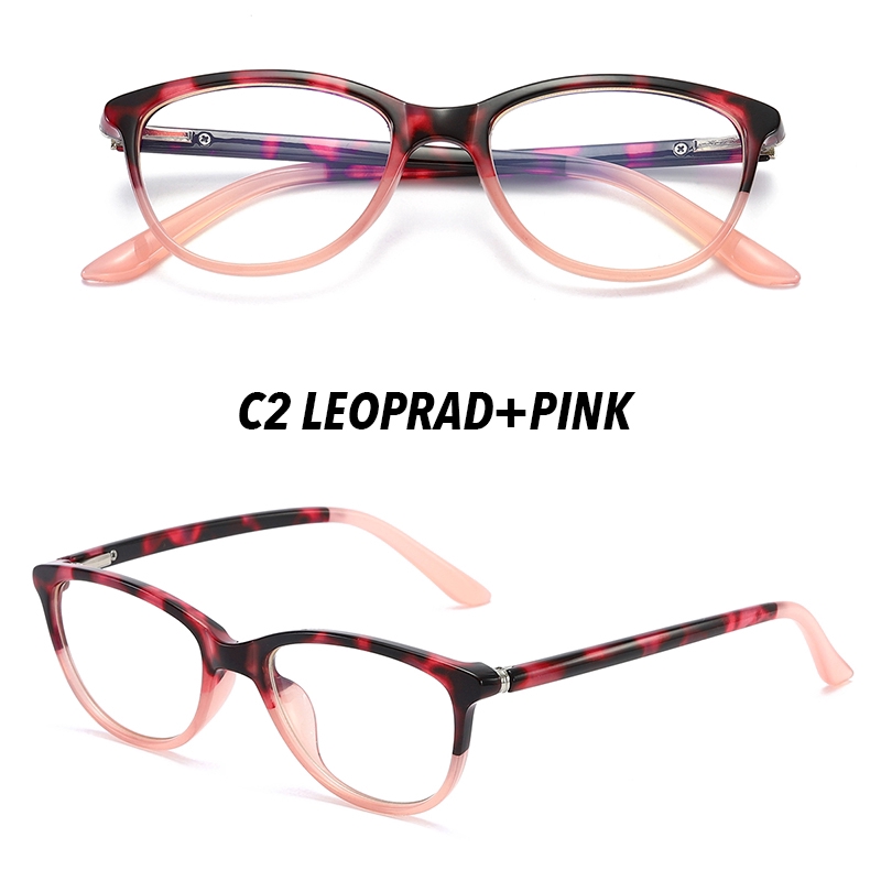 【HENGHA】【Myopia Eyeglasses】Minus 0°~-400° Eyeglasses Korean Fashion Women Eyeglasses Anti Blue Eyeglasses Kính cận