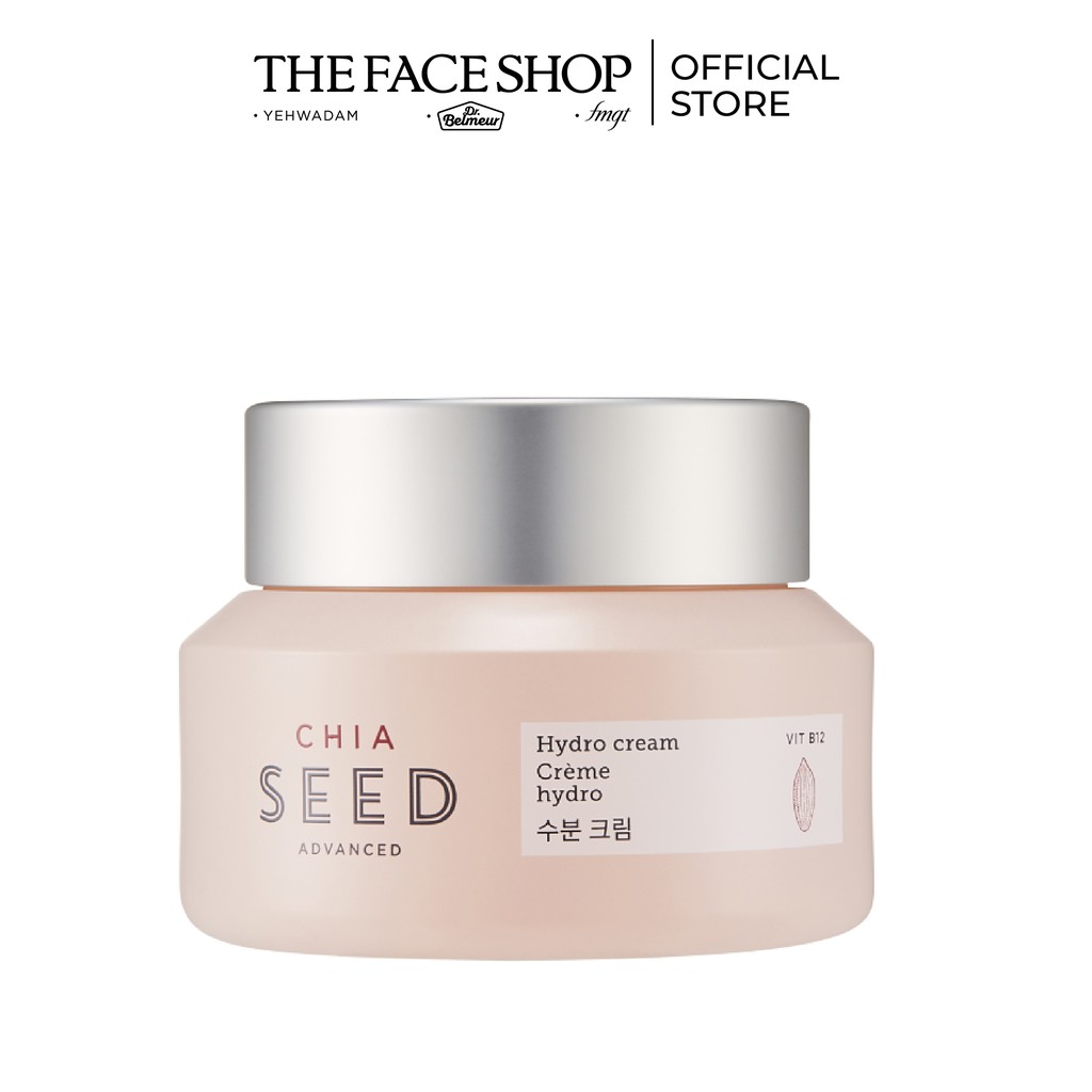 Bộ Dưỡng Da Cấp Ẩm Vượt Trội TheFaceShop Chiaseed Hydro (Toner, Lotion, Cream)