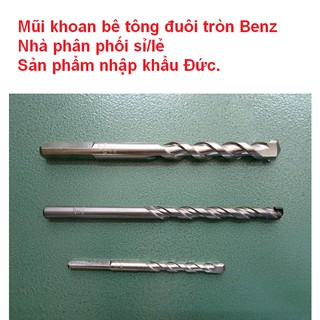 [GiáSốc]Mũi khoan bê tông đuôi tròn nhiều quy cách nhập khẩu Đức giá rẻ tại Tphcm Benzwerkz