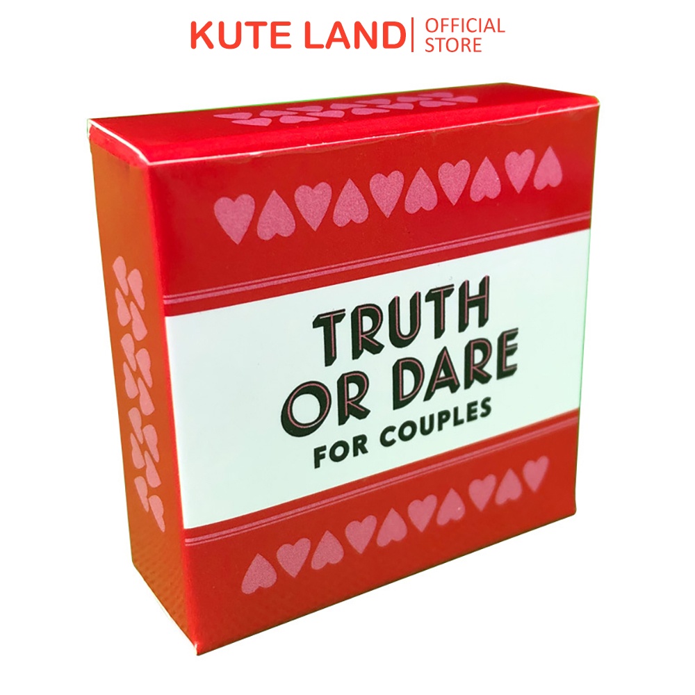 Bộ Bài Thách Hay Thật Truth Or Dare Dành Cho Cặp Đôi Bài Drinking Game BG77