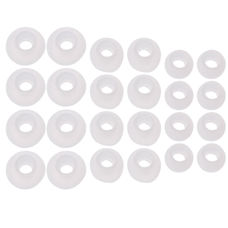 Bộ 12 Cặp Nút Silicone Mềm Thay Thế Cho Tai Nghe