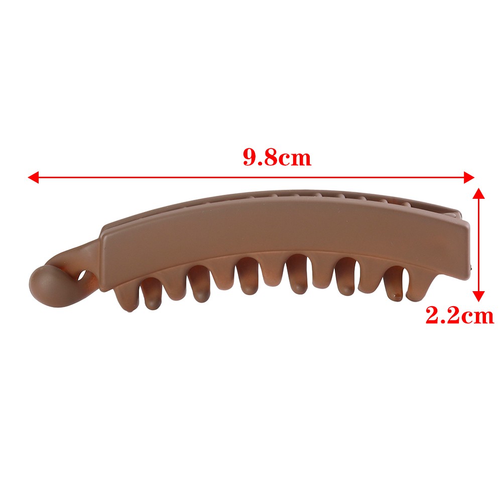 Kẹp tóc CHLINS hình quả chuối chống trượt phong cách Hàn Quốc thời trang cho nữ