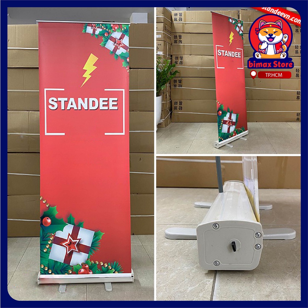 Standee Cuốn Bằng Chất Liệu Nhựa