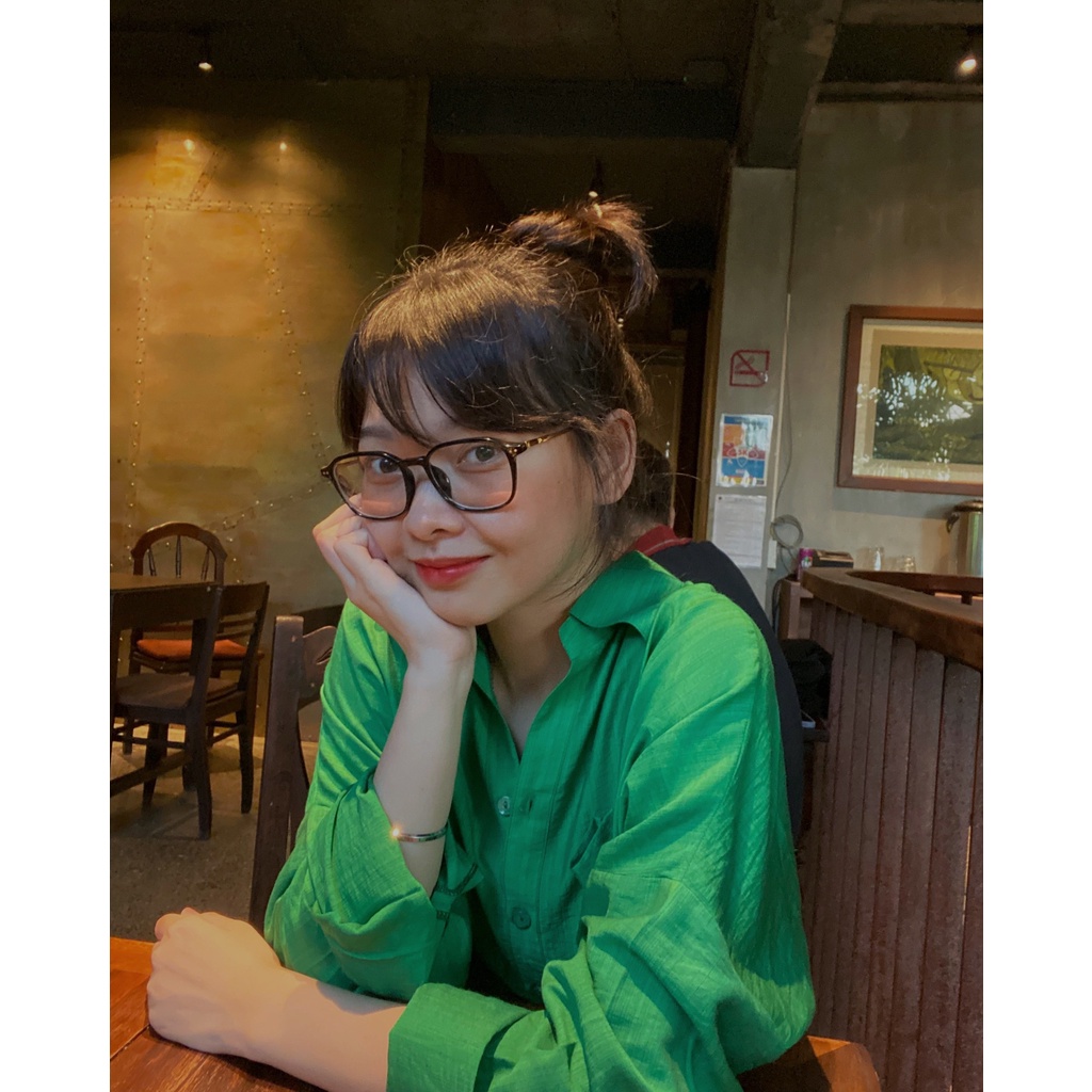 Áo sơmi oversize Đen Clothing buộc nơ phía sau Trendy Her Shirt SM1 Hot Trend đủ màu