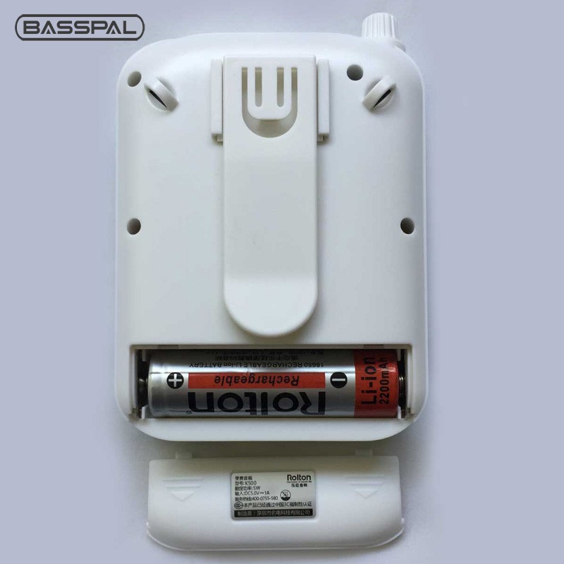 Thiết bị loa khuếch đại âm thanh Bluetooth USB BASSPAL K500 phù hợp chuyên dụng cho dạy học/bán hàng