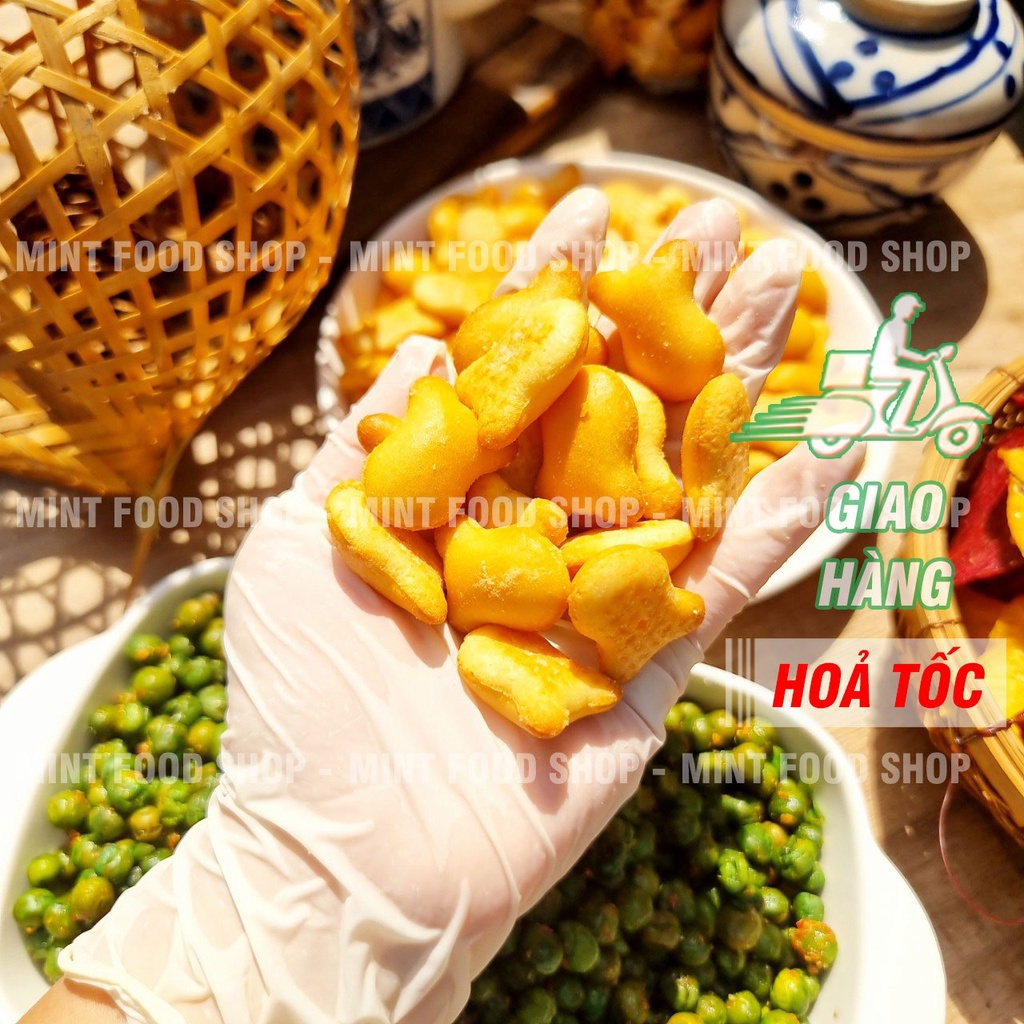 Bánh Gấu Nhân Kem Thiên Hồng - Lon 300gram