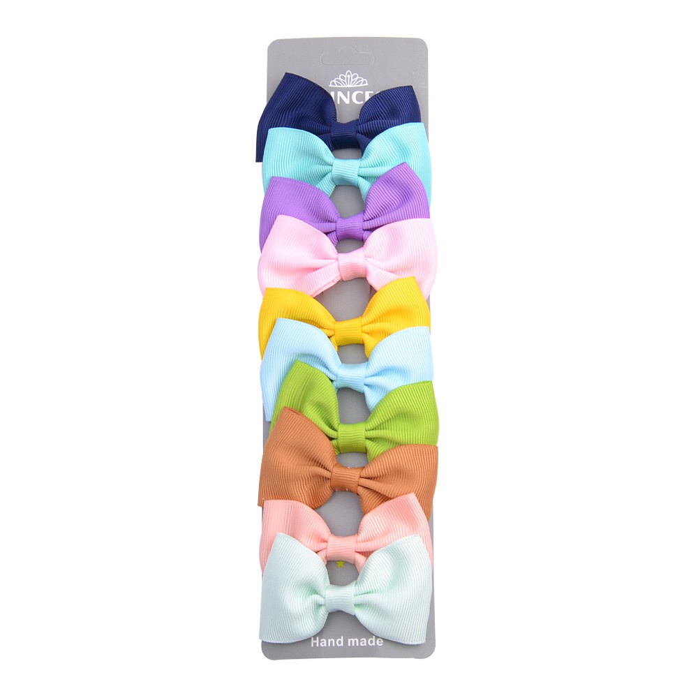 KIDSBOWS Set 10 Kẹp Tóc Nơ Mini Dễ Thương Cho Bé Gái