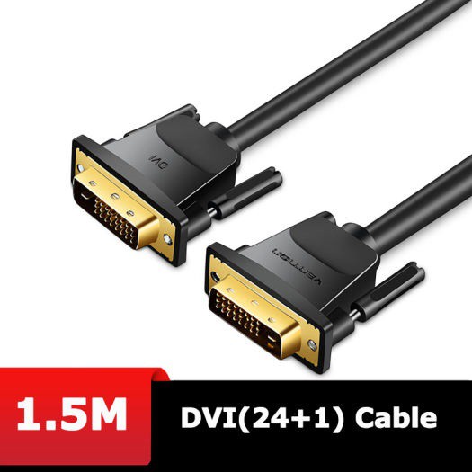 Cáp DVI ra DVI 1,5M - Dây DVI 2 đầu - hàng nhập khẩu