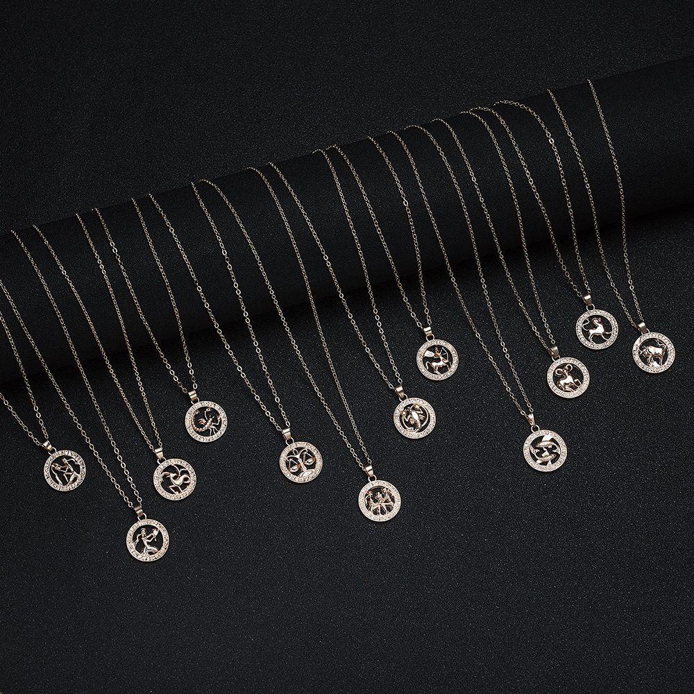 Dây Chuyền Mặt Chữ BORAG|Vòng Cổ Choker Taurus Libra Aquarius Leo Scorpio Horoscope Star Màu Sắc Sáng Tạo