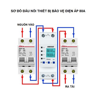 BẢO VỆ MẤT TRUNG TÍNH 80A CÓ MÀN HÌNH VÀ CÔNG TƠ ĐIỆN